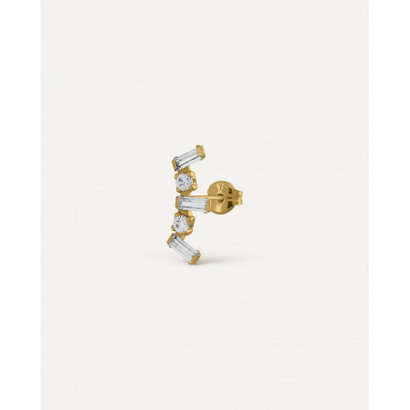 PENDIENTE SPARKLE ORO 9K BEA SOLDADO