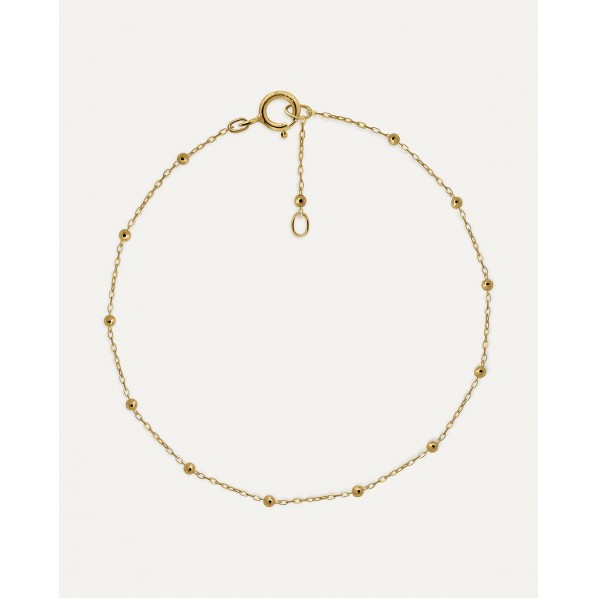 PULSERA BALLS ORO 9K BEA SOLDADO