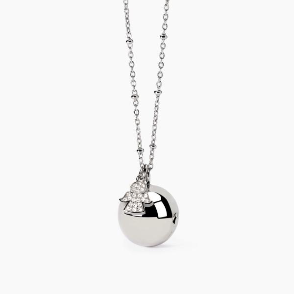 COLLAR LLAMADOR DE ANGELES ACERO 2JEWELS