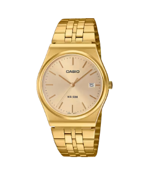 RELOJ CASIO ANALOGICO DORADO