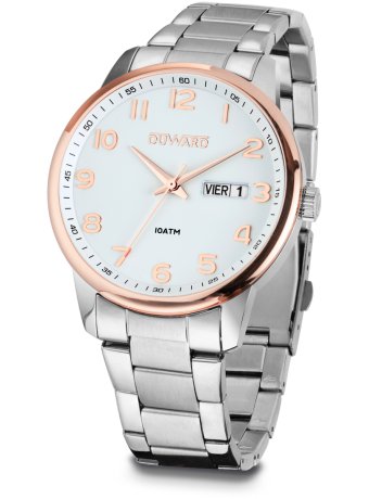 RELOJ CABALLERO ELEGANCE ARA IP DORADO ACERO DUWARD