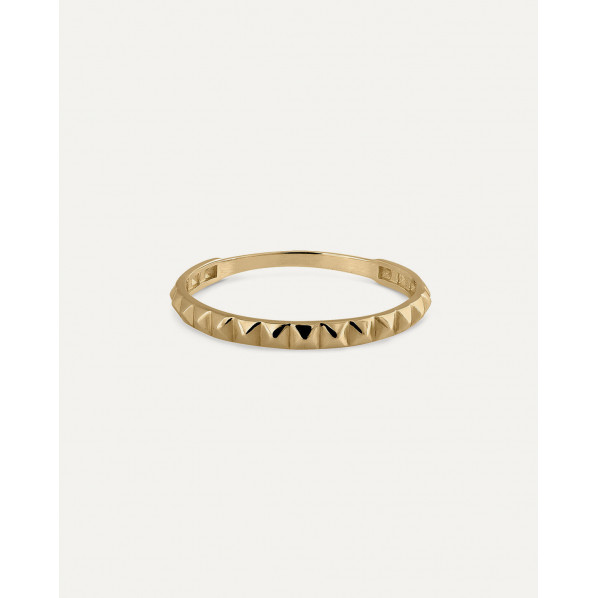 ANILLO PIRAMID ORO 9K BEA SOLDADO