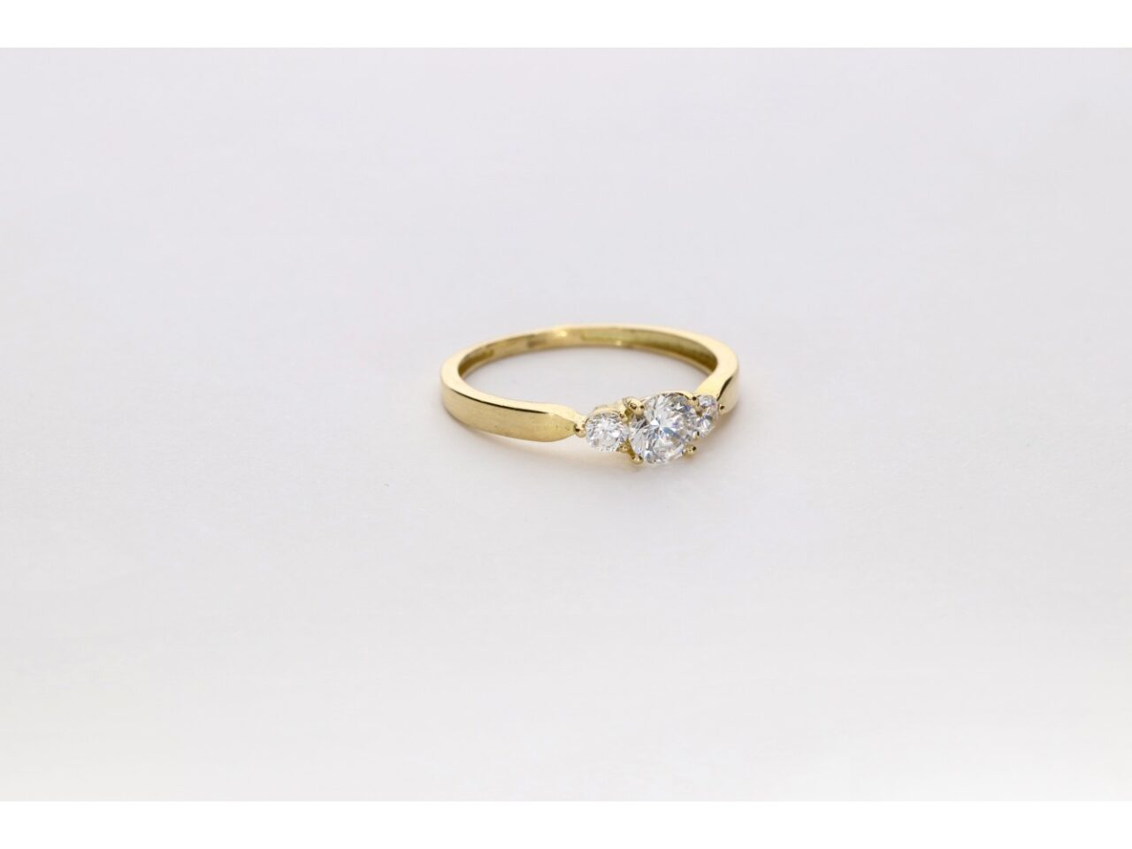 SORTIJA ORO 18K TRESILLO CIRCONITAS - Imagen 2
