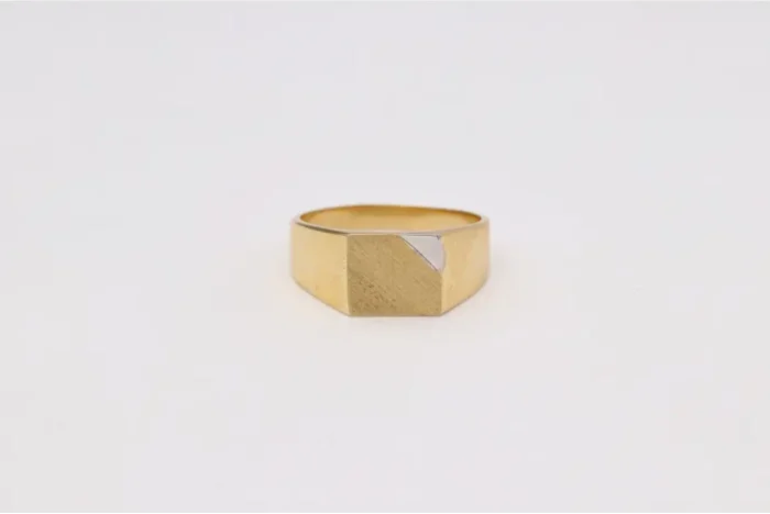 SELLO SOLITARIO ORO 18K