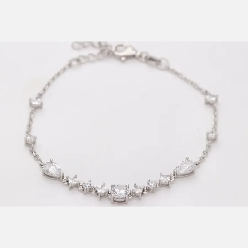 PULSERA PLATA 1º LEY CIRCONITAS