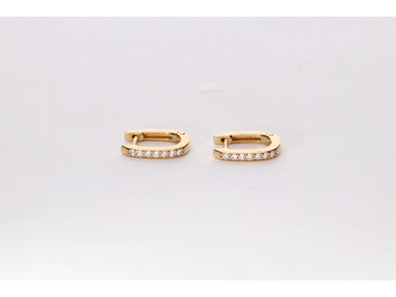 PENDIENTES ORO 18K ARO CIRCONITAS