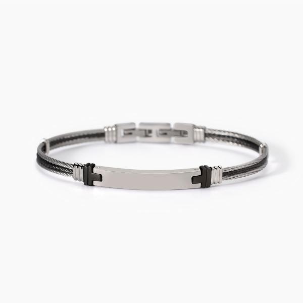Pulsera de acero 316L PVD BDC