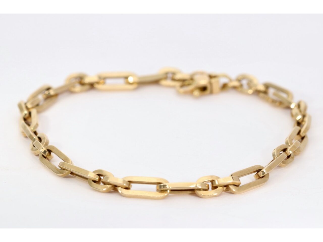 PULSERA ORO 18K ESLABONES - Imagen 4