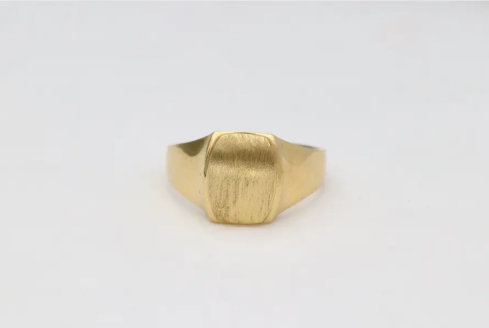 SELLO SOLITARIO ORO 18K