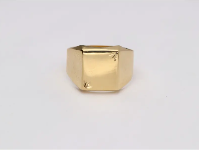 SELLO ORO 18K  LISO