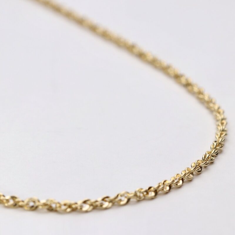 CADENA ORO 18K SINGAPUR GRUESA 50 CM