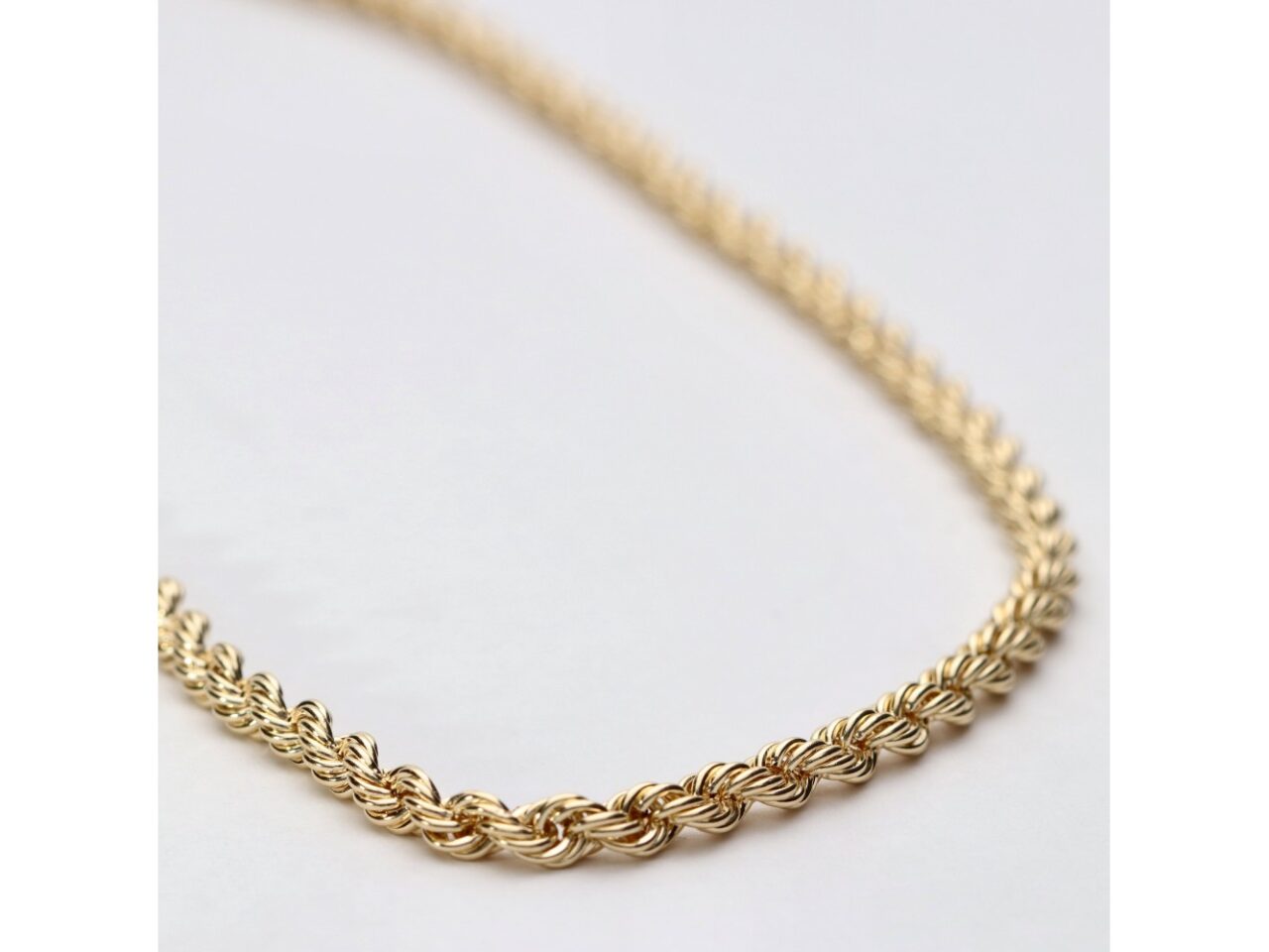 CADENA ORO 18K CORDON 3MM 6CM MACIZO - Imagen 2