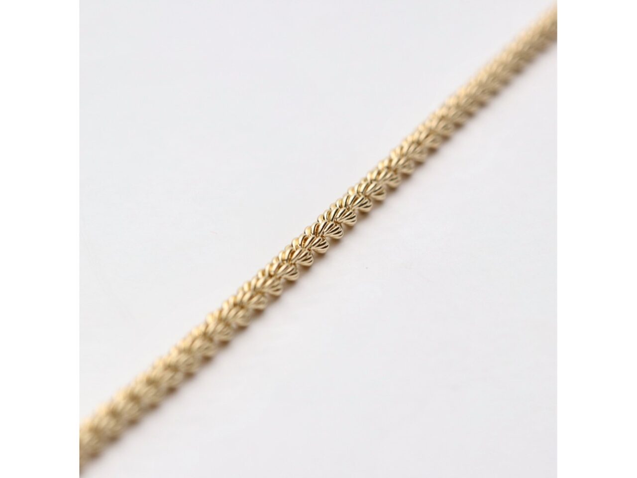 CADENA ORO 18K CORDON 3MM 6CM MACIZO - Imagen 3