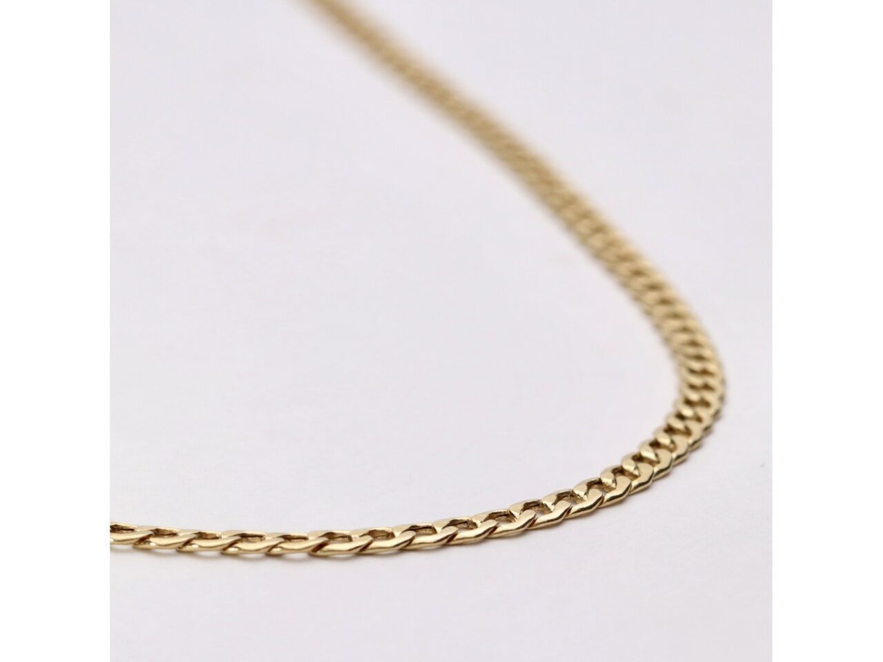 CADENA ORO 18K BARBADA 60CM HUECA