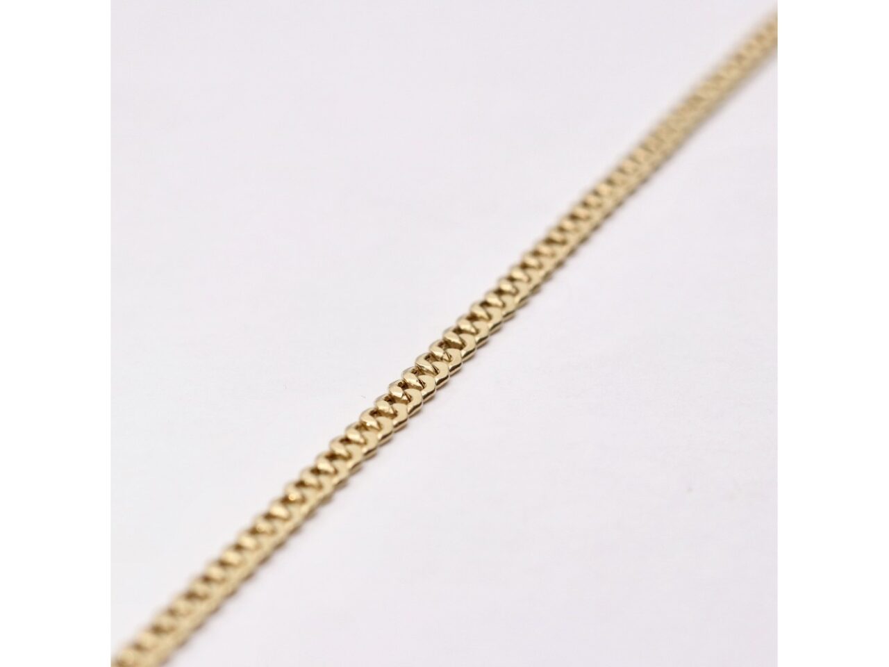 CADENA ORO 18K BARBADA 60CM HUECA - Imagen 3