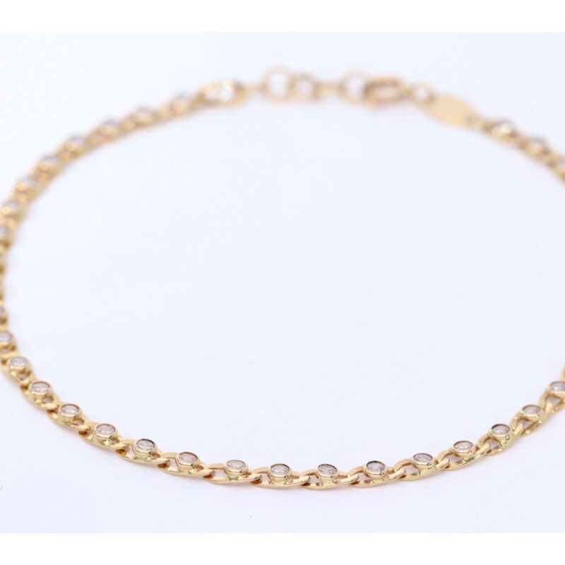 PULSERA ORO 18K CIRCONITAS