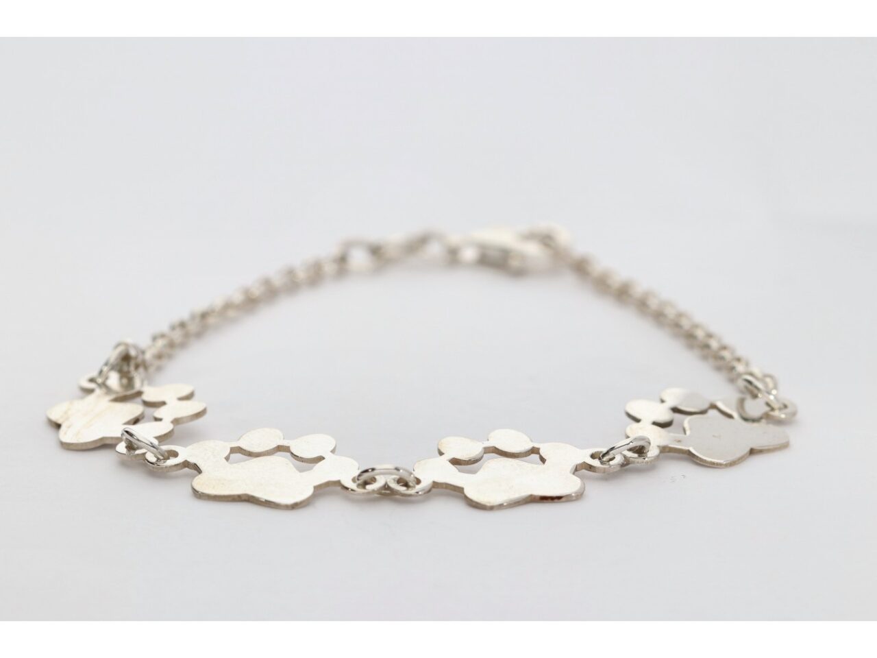 PULSERA PLATA 1º LEY HUELLAS PERSONALIZABLE - Imagen 2