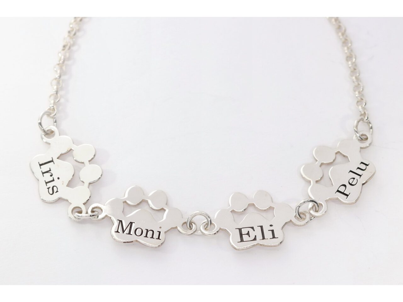 PULSERA PLATA 1º LEY HUELLAS PERSONALIZABLE