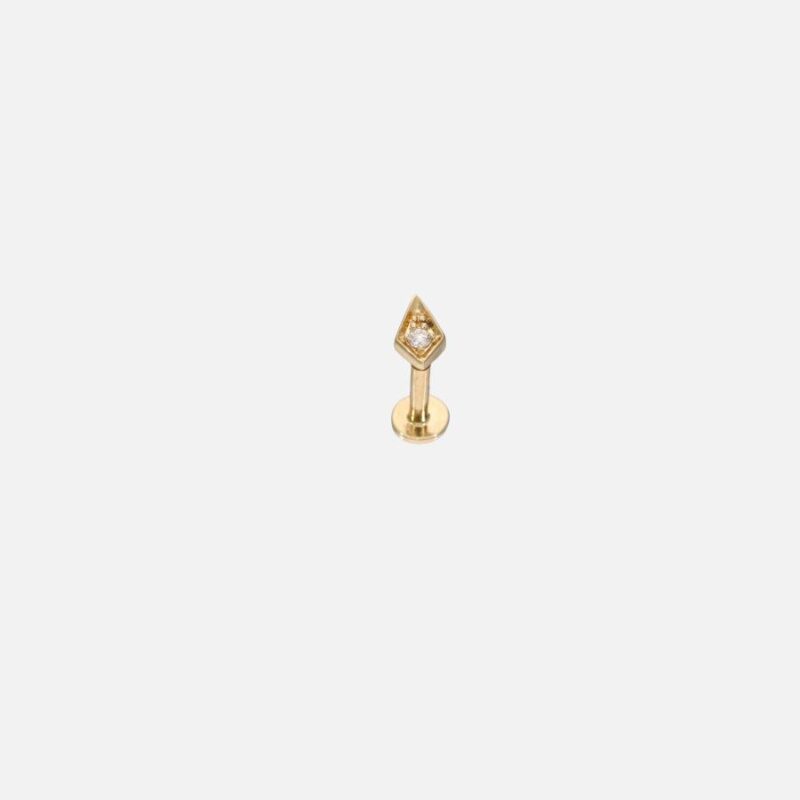 PIERCING ROMBO ORO 18K BRILLANTE 0.01CT HSI LECARRÉ